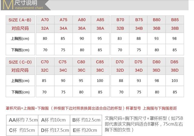 罩杯34b的胸围小吗所以选择文胸聚拢站立