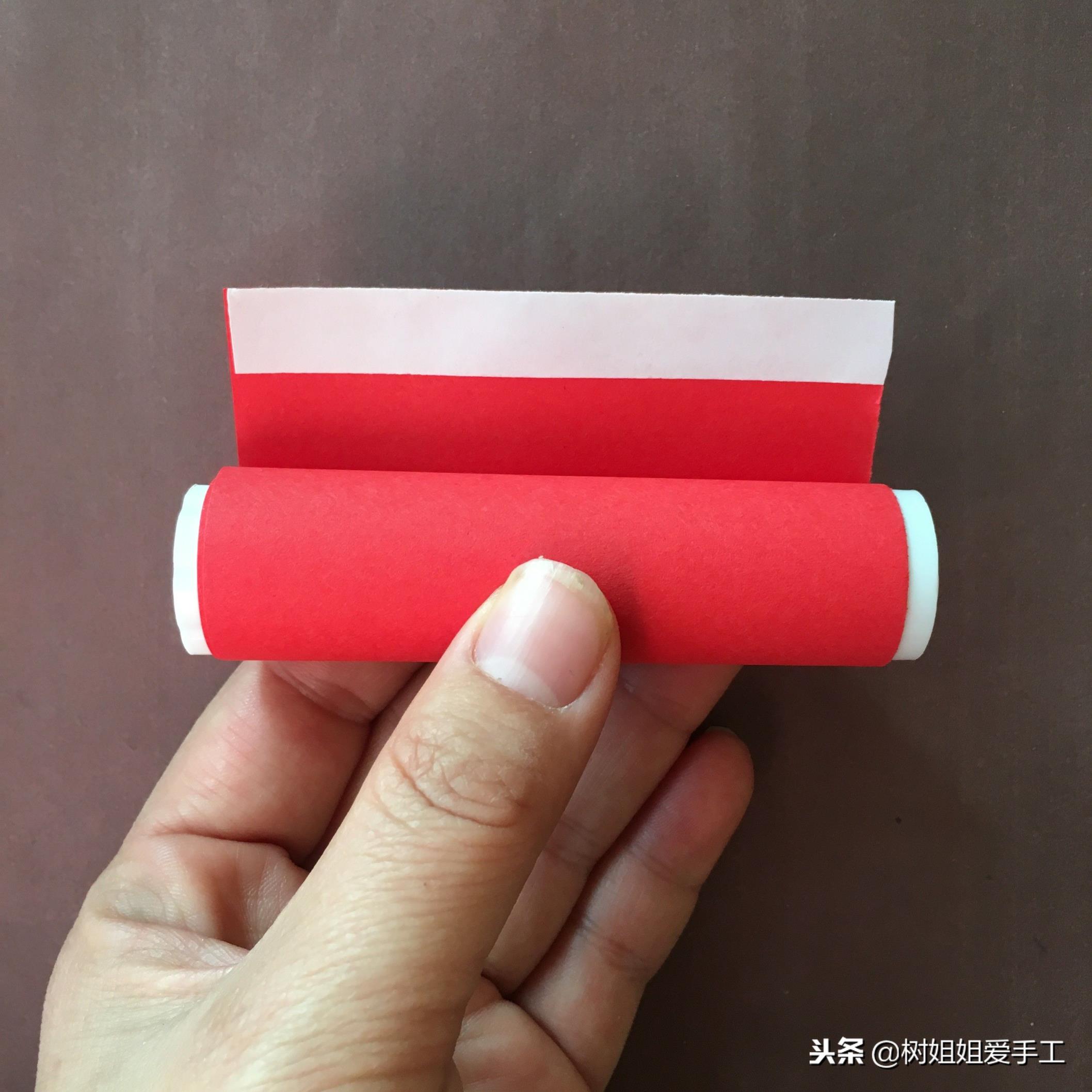 趣味手工折纸:喜庆鞭炮的制作方法
