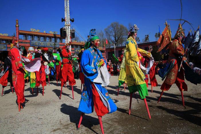 春节民俗踩高跷有哪些传说